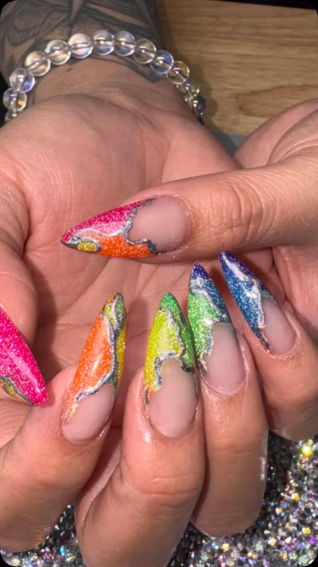 Gloss & Grit nail art plate
