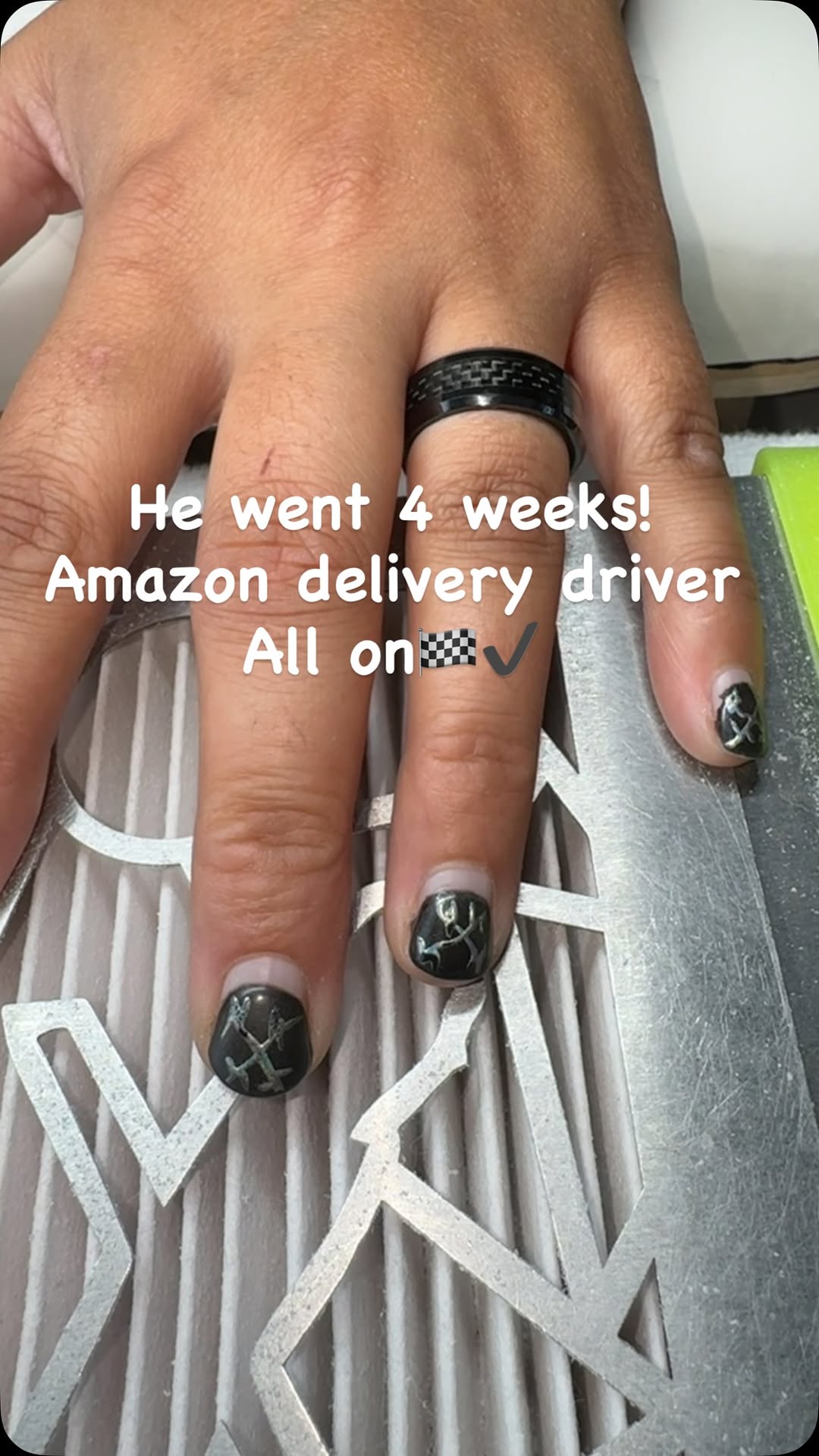 Colorful Gloss & Grit nail set